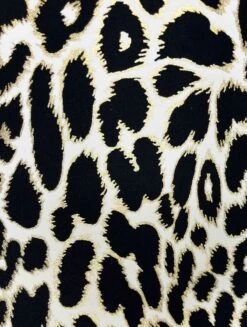 Carmen Marc Valvo V-Neck Surplice One Piece Swimsuit - Foil Jungle Cheetah -Beach Fit Fashion C3X435 001 alt02