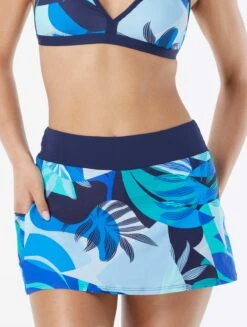 Beach House Sport Emma Swim Skort - Geo Palm