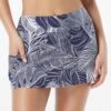 Beach House Sport Emma Swim Skort - Paradise Palm -Beach Fit Fashion H38371 511