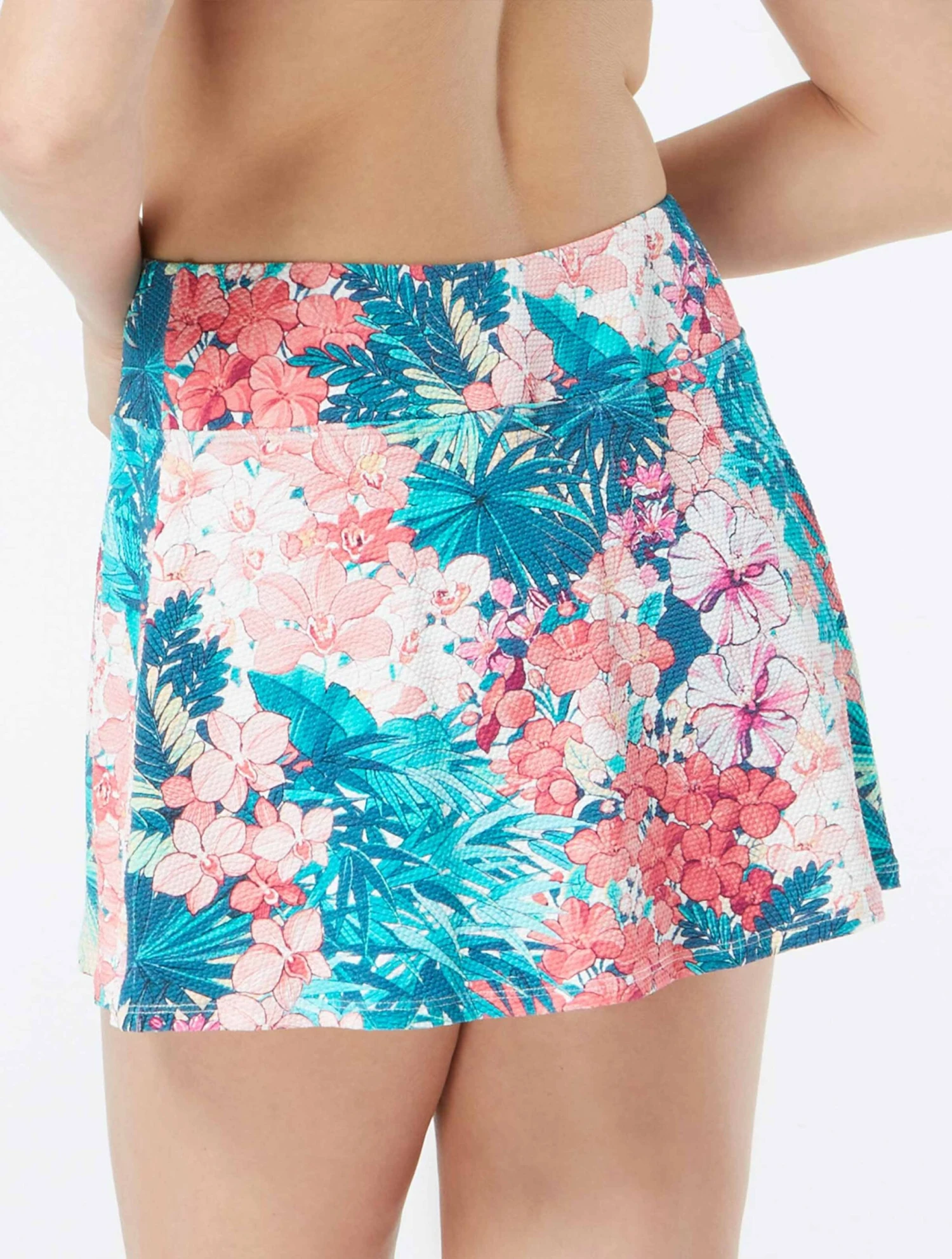 Beach House Swim Emma Pull On Swim Skort - Island Floral 4 Beach House Swim Emma Pull On Swim Skort - Island Floral - Image 2