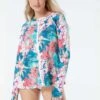 Beach House Swim Mary Relaxed Fit Rash Guard - Island Floral -Beach Fit Fashion H42781 970