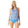Beach House Swim Audrey Blouson Tankini Top - Mystic Medallion 1 Beach House Swim Audrey Blouson Tankini Top - Mystic Medallion -Beach Fit Fashion H44529 504