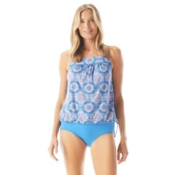 Beach House Swim Audrey Blouson Tankini Top - Mystic Medallion