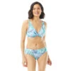Beach House Ivy Twist Underwire Bikini Top - Bay Dreaming -Beach Fit Fashion H59969 504