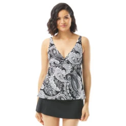 Beach House Willow Twist Underwire Tankini Top - Bay Dreaming 8 Beach House Willow Twist Underwire Tankini Top - Bay Dreaming -Beach Fit Fashion H59970 001 alt02