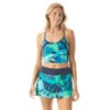 Beach House Sport Plateau Racerback Crop Top - Girl's Best Frond 2 Beach House Sport Plateau Racerback Crop Top - Girl's Best Frond -Beach Fit Fashion H66974 511