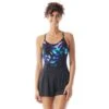 Beach House Sport Swell Swim Romper - Paradise At Twilight