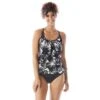 Beach House Sport Triumph Double Layer Tankini Top - Seaside Palm -Beach Fit Fashion H86817 001