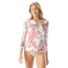 Beach House Swim Eden Logo Zip Front Rash Guard - Captiva