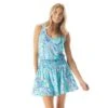 Beach House Style Tenley Smocked Waist Tank Dress - Bay Dreaming
