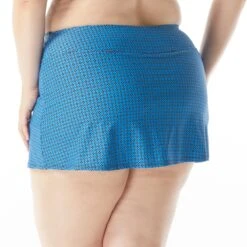 Beach House Plus Size Emma Pull On Swim Skort - Floral Fantasy 8 Beach House Plus Size Emma Pull On Swim Skort - Floral Fantasy -Beach Fit Fashion HW04058 001 alt01