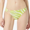 MICHAEL Michael Kors Logo Ring Bikini Bottom - Mod Zebra -Beach Fit Fashion MM1B681 305