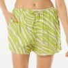MICHAEL Michael Kors Cover Up Shorts - Mod Zebra 2 MICHAEL Michael Kors Cover Up Shorts - Mod Zebra -Beach Fit Fashion MM1B683 305