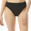 MICHAEL Michael Kors High Leg Bikini Bottom - Solids -Beach Fit Fashion MM1K602 001 R