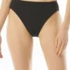 MICHAEL Michael Kors High Leg Bikini Bottom - Decadent Texture -Beach Fit Fashion MM1W598 001 R