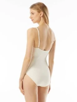 MICHAEL Michael Kors Logo Ring Surplus One Piece Swimsu It - Decadent Texture 5 MICHAEL Michael Kors Logo Ring Surplus One Piece Swimsu It - Decadent Texture -Beach Fit Fashion MM1W617 112 alt01 R