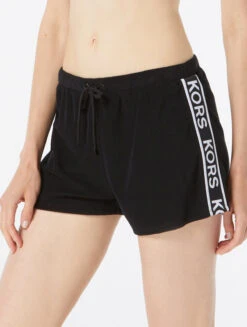 MICHAEL Michael Kors Cover Up Shorts - Logo Elastic Solids