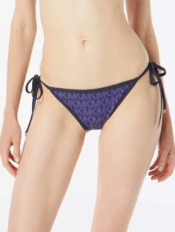MICHAEL Michael Kors String Bikini Bottom - Signature Logo