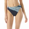 MICHAEL Michael Kors High Leg Bikini Bottom - Tie Dye -Beach Fit Fashion MM3J291 412