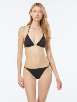 MICHAEL Michael Kors Triangle String Bikini Top - Solids