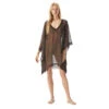 MICHAEL Michael Kors Caftan Cover Up - Signature Logo -Beach Fit Fashion MM7W770 212