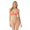 MICHAEL Michael Kors Over The Shoulder Bikini Top - Palm Mix