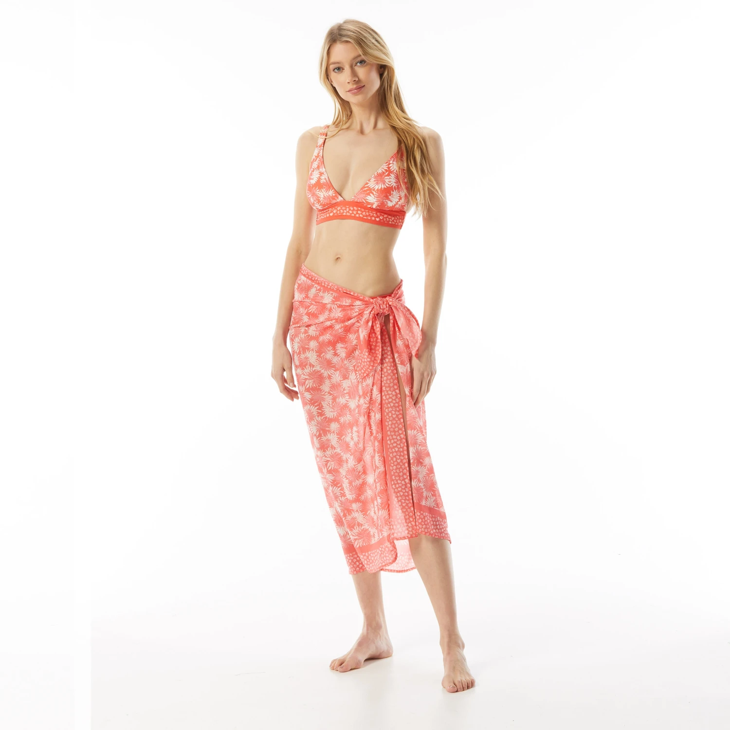 MICHAEL Michael Kors Pareo - Palm Mix 3 MICHAEL Michael Kors Pareo - Palm Mix