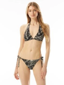 MICHAEL Michael Kors Multi-Wear Triangle Bikini Top - Sonoran Palm