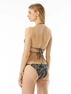 MICHAEL Michael Kors Multi-Wear Triangle Bikini Top - Sonoran Palm -Beach Fit Fashion MM9J027 001 alt06