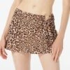 MICHAEL Michael Kors Logo Ring Cover Up Skirt - Wildcat