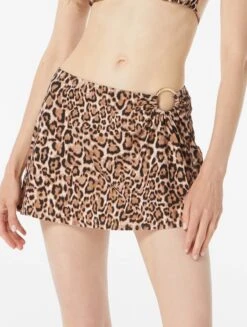 MICHAEL Michael Kors Logo Ring Cover Up Skirt - Wildcat