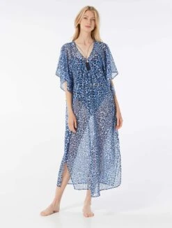 MICHAEL Michael Kors Chain Midi Caftan Cover Up - Wildcat