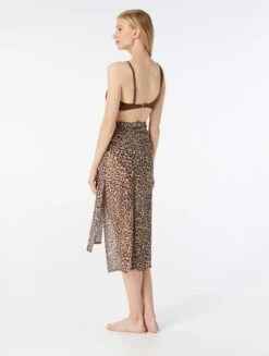 MICHAEL Michael Kors Wrap Cover Up Skirt - Wildcat -Beach Fit Fashion MM9M772 220 alt03