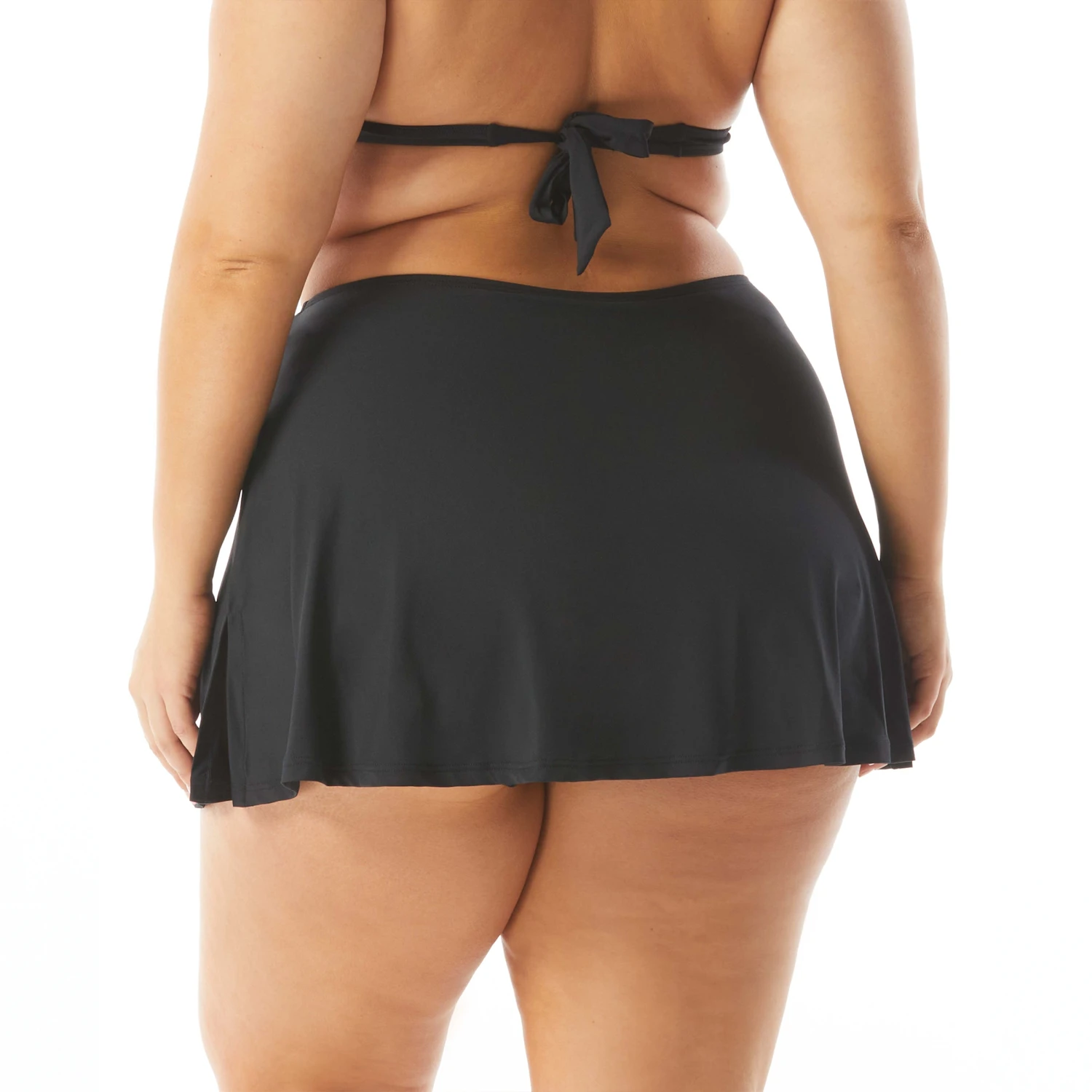 MICHAEL Michael Kors Plus Size Skirted Bottom - Iconic Solids 4 MICHAEL Michael Kors Plus Size Skirted Bottom - Iconic Solids - Image 2