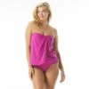 Coco Contours Clarity Bandeau Bra Sized Tankini Top - Keepsake 2 Coco Contours Clarity Bandeau Bra Sized Tankini Top - Keepsake -Beach Fit Fashion T32044 522