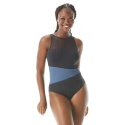 Coco Contours Level Colorblock Bra Sized Underwire One Piece Swimsuit - Keepsake