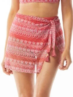 Coco Contours Pacific Sarong Swim Skirt - Summer Crochet