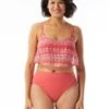 Coco Contours Bondi Bra Sized Underwire Bikini Top - Summer Crochet