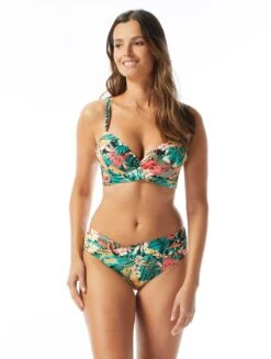 Coco Reef Enrapture Bra Sized Underwire Bikini Top - Passion Flower
