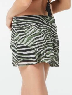 Coco Reef Sway Swim Skort - Wild Zebra 8 Coco Reef Sway Swim Skort - Wild Zebra -Beach Fit Fashion U29126 004 alt01