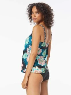 Coco Reef Ultra Fit Bra Sized Underwire Tankini Top - Tropical Lotus 16 Coco Reef Ultra Fit Bra Sized Underwire Tankini Top - Tropical Lotus -Beach Fit Fashion U35685 006 alt03