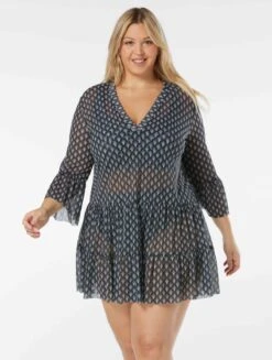 Coco Reef Enchant Cover Up Dress - Siren -Beach Fit Fashion U36295 006 alt03