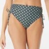 Coco Reef Inspire Shirred High Waist Bikini Bottom - Siren -Beach Fit Fashion U36463 006