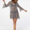 Coco Reef Enchant Cover Up Dress - Native Cheetah -Beach Fit Fashion U40295 225