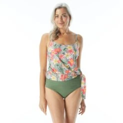 Coco Reef Stella Tie Side Underwire Tankini Top - Monaco -Beach Fit Fashion U68467 970 alt03