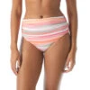 Coco Reef Impulse High Waist Bikini Bottom - Paloma Stripe -Beach Fit Fashion U74208 816