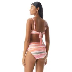 Coco Reef Five Way Bra Sized Underwire Bikini Top - Paloma Stripe -Beach Fit Fashion U74988 816 alt03