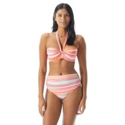 Coco Reef Five Way Bra Sized Underwire Bikini Top - Paloma Stripe -Beach Fit Fashion U74988 816 alt10