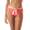 Coco Reef Lure Tie Front High Waist Bikini Bottom - The Coast Tie Dye 2 Coco Reef Lure Tie Front High Waist Bikini Bottom - The Coast Tie Dye -Beach Fit Fashion U83426 816