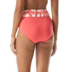Coco Reef Lure Tie Front High Waist Bikini Bottom - The Coast Tie Dye 9 Coco Reef Lure Tie Front High Waist Bikini Bottom - The Coast Tie Dye -Beach Fit Fashion U83426 816 alt03